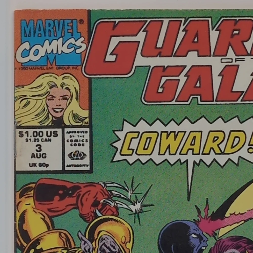 Marvel Comics Guardians Of The Galaxy #3 1990